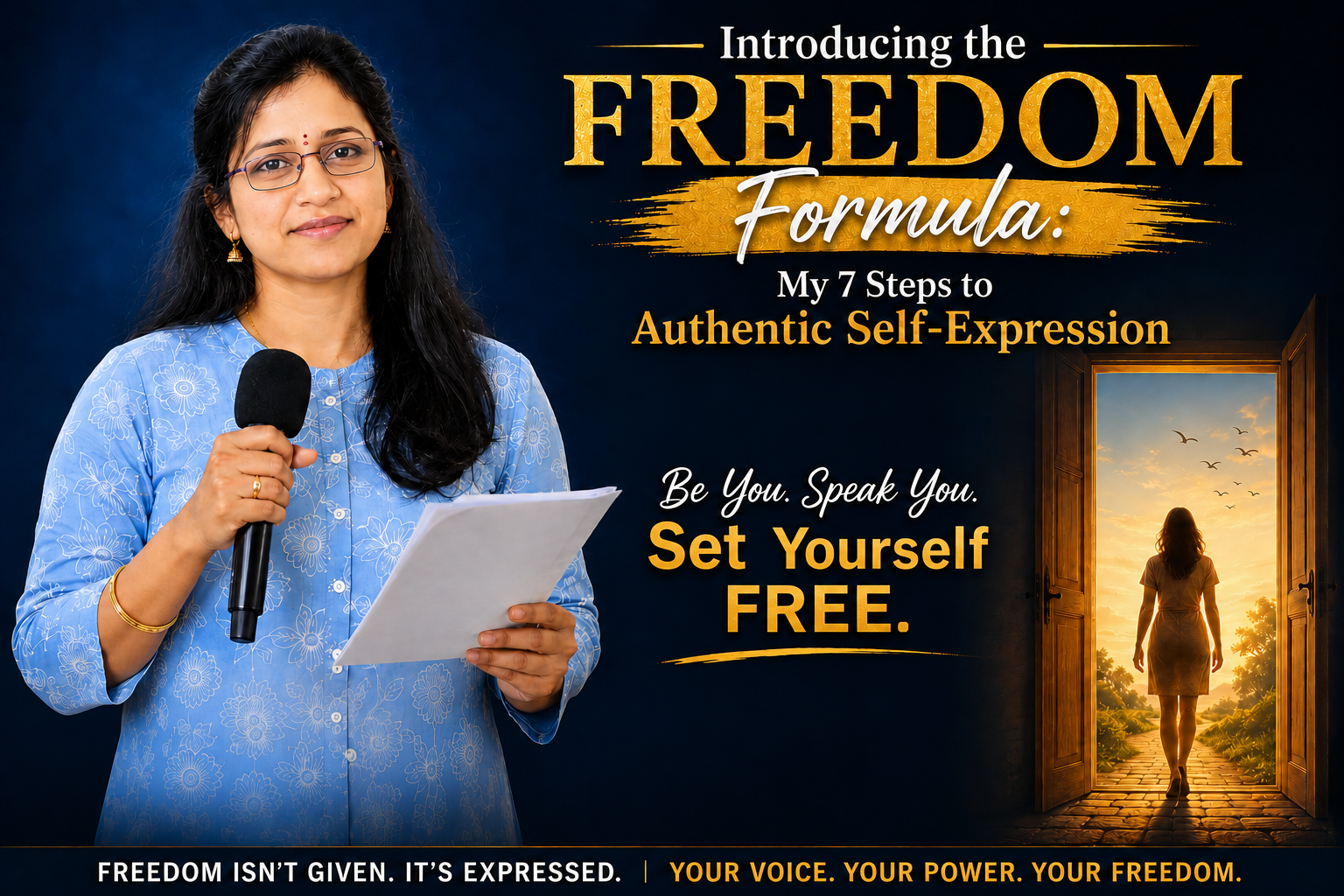 Introducing the FREEDOM Formula: My 7 Steps to Authentic Self-Expression